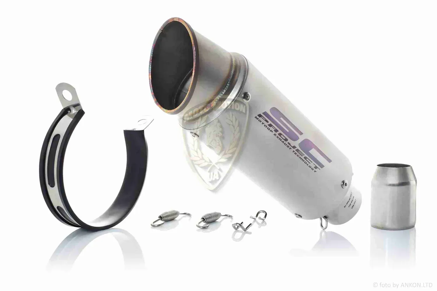Глушник прямоток SC Project Silver XPT020 D51mm