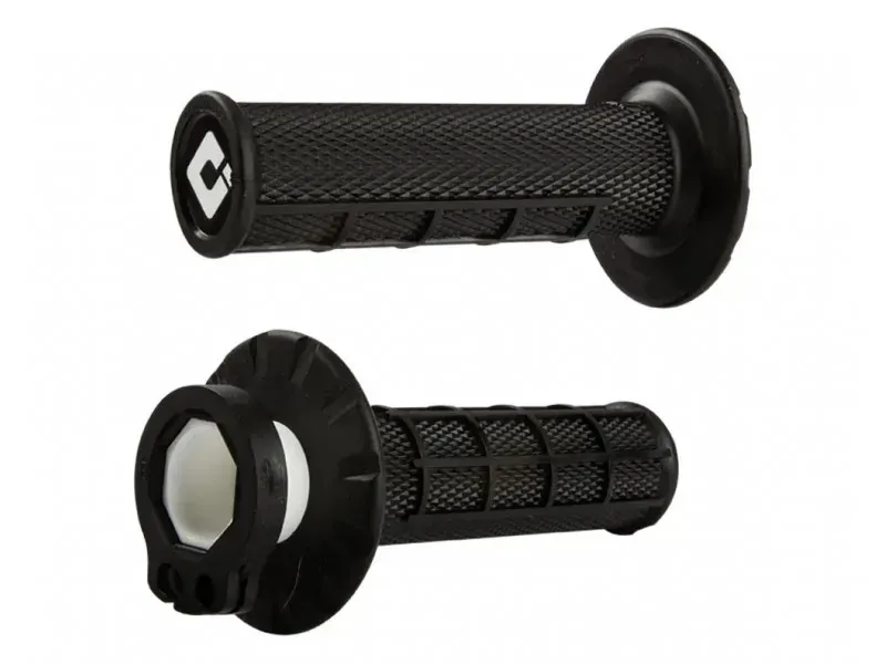 Мото гріпси ODI HALF-WAFFLE MX V2 Lock-On Black
