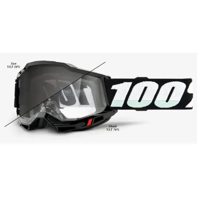 Маска кросова 100% Accuri 2 UTV/ATV SAND/OTG Goggle Black - Photochromic Lens