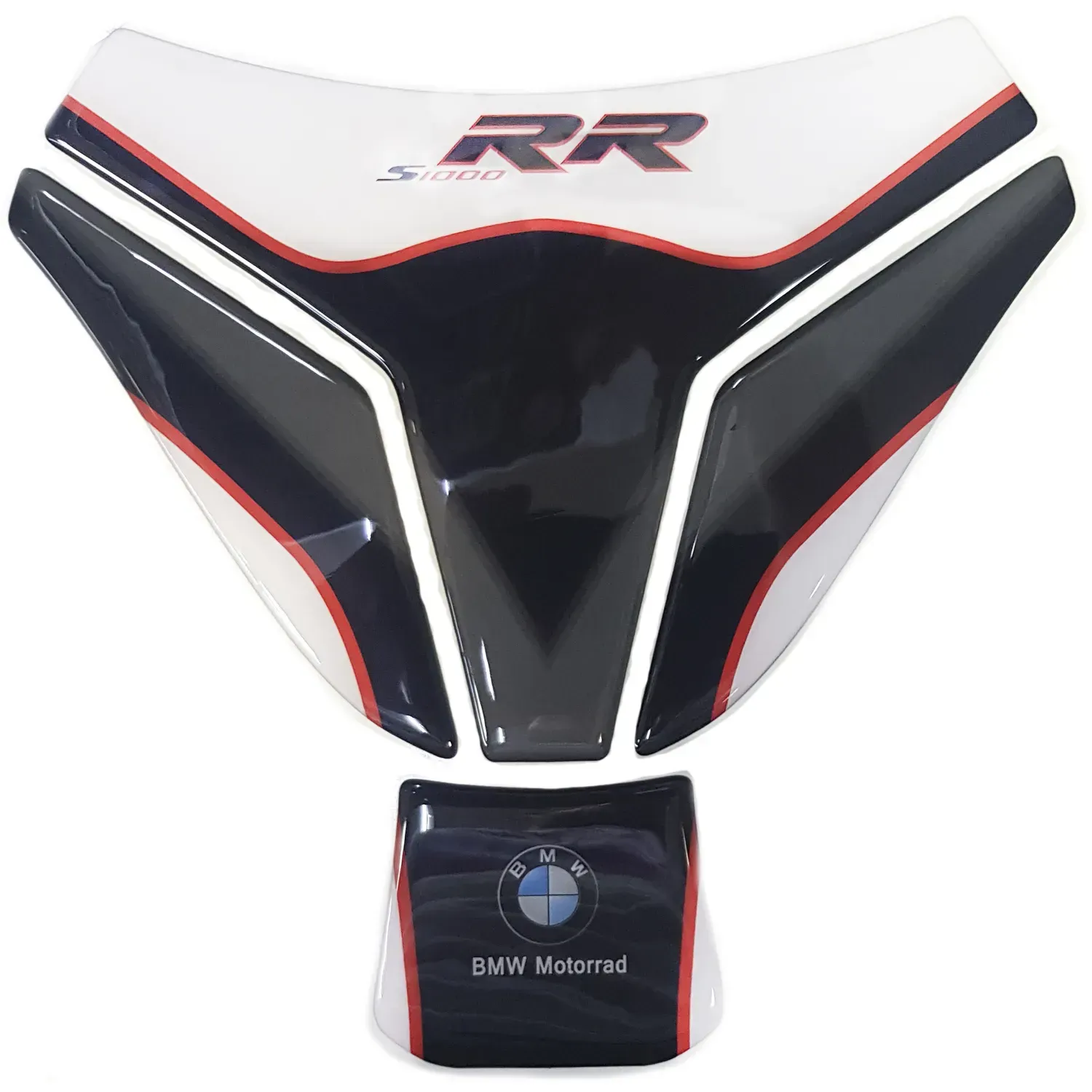 Наклейка на бак NB-23 BMW S1000RR Black White