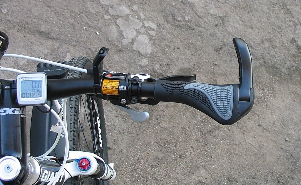 Гріпси KBG MTB Grips - ERGO [Black], Medium