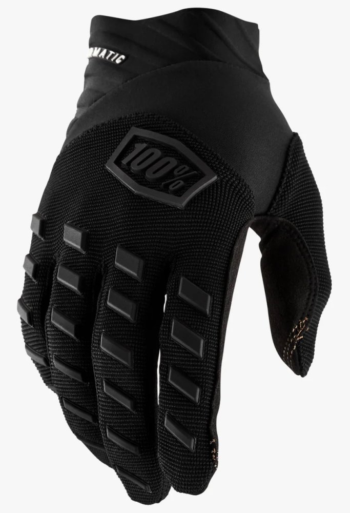 Перчатки 100% AIRMATIC Glove [Charcoal], S (8)