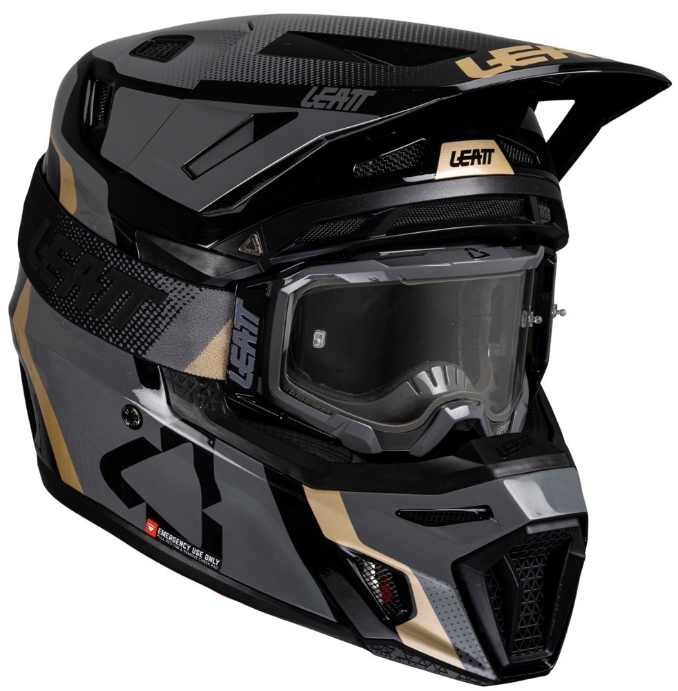 Шолом LEATT Moto 8.5 Helmet + Goggle [Black]