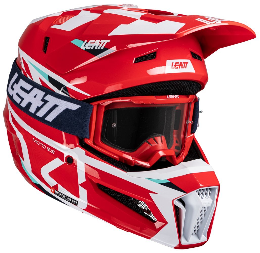 Шолом LEATT Moto 3.5 Helmet + Goggle [Red]