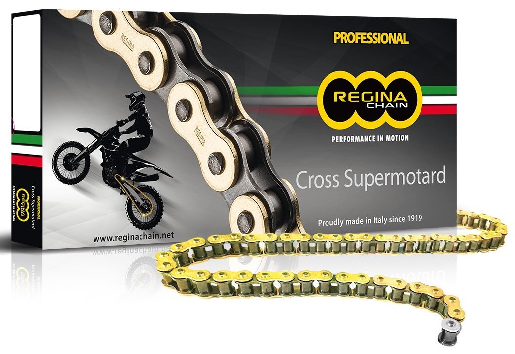 Ланцюг Regina RX3 Chain - 520 [Gold], 520-124L / No Seal