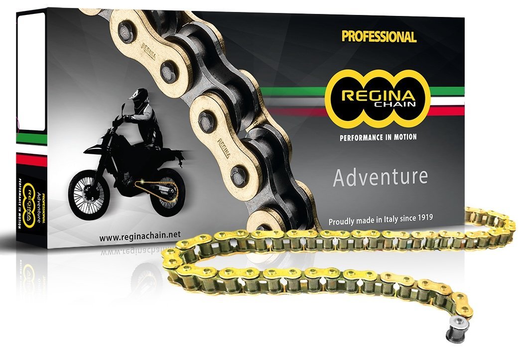 Ланцюг Regina ZRE Chain - 520 [Gold], 520-110L / Seal Ring