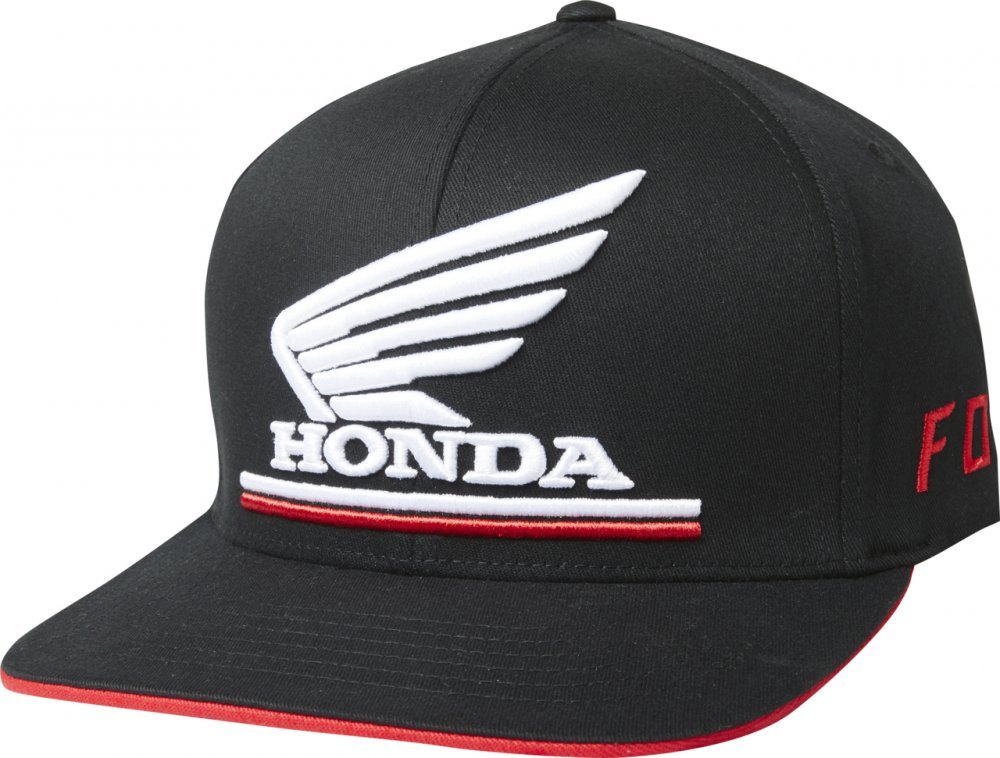 Кепка FOX FlexFit Hat - HONDA® [Black], L/XL