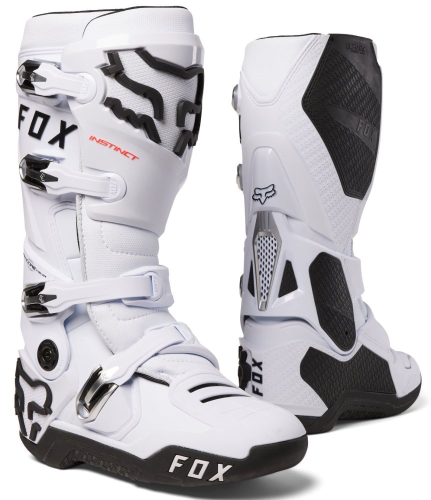 Мотоботи FOX INSTINCT Boot [White], 10