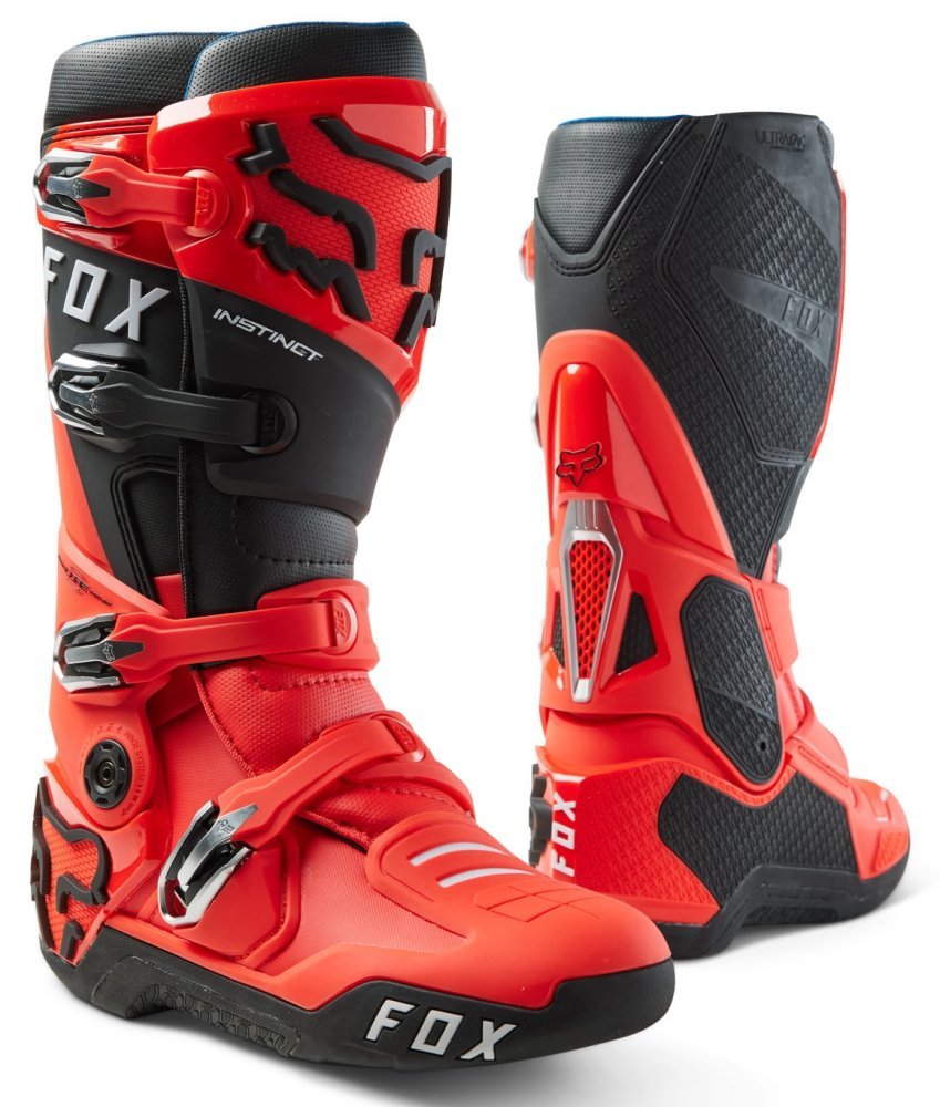 Мотоботи FOX INSTINCT Boot [Flo Red], 10