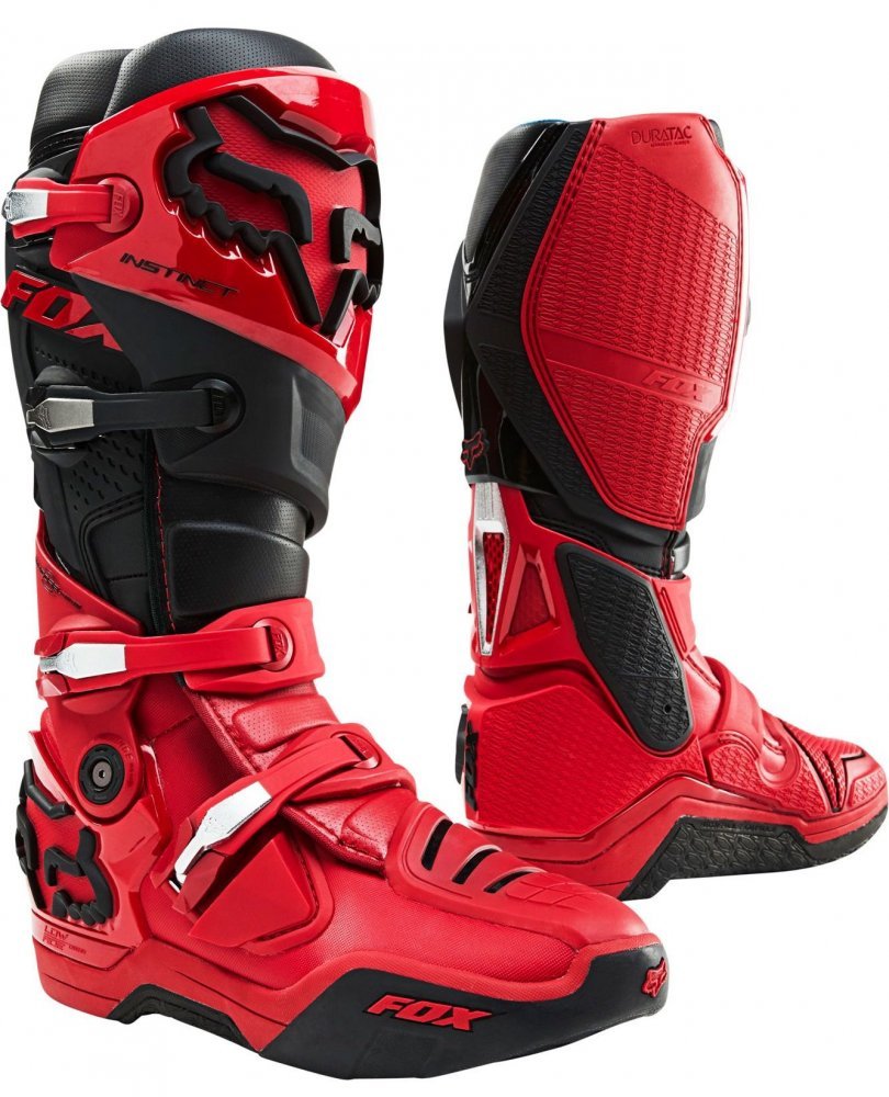 Мотоботи FOX INSTINCT Boot [Red/Black], 10