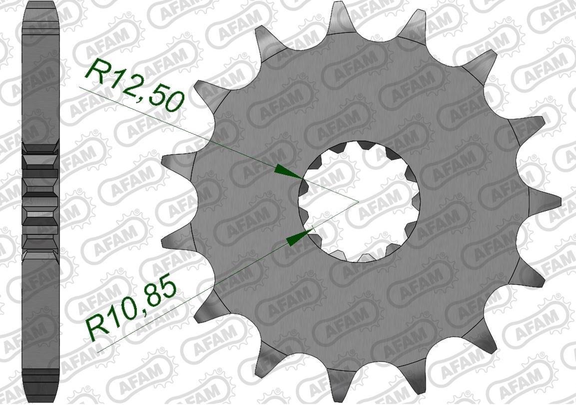 Зірка AFAM 530 Sprocket - Suzuki, 14z