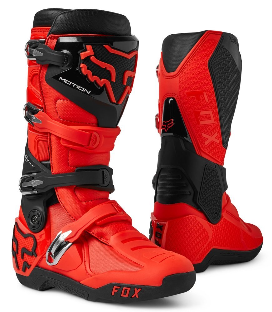 Мотоботи FOX MOTION Boot [Flo Red], 10