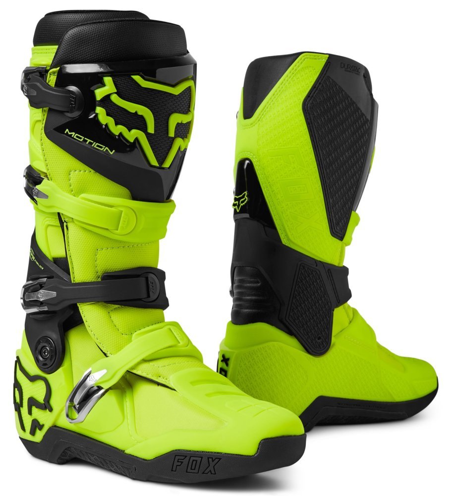 Мотоботи FOX MOTION Boot [Flo Yellow], 10