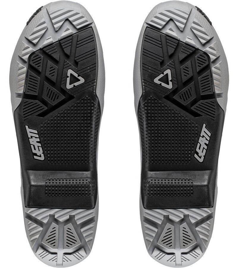 LEATT Sole GPX 4.5 / 5.5 Boots ENDURO Pair [Grey], 12.5