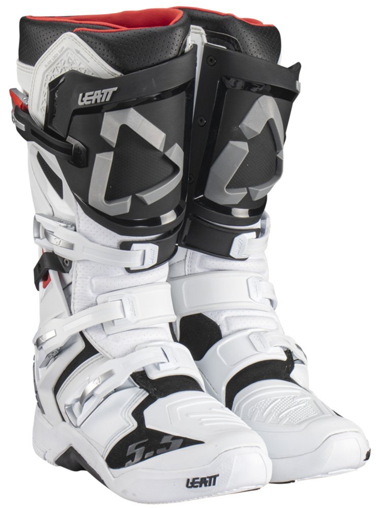 Мотоботи LEATT 5.5 FlexLock Boot [White], 9