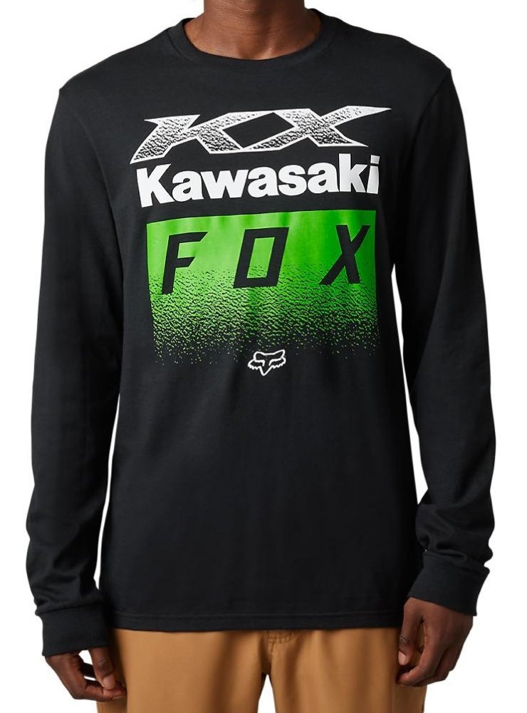 Футболка FOX PREMIUM Long Sleeve Tee - KAWI® [Black]