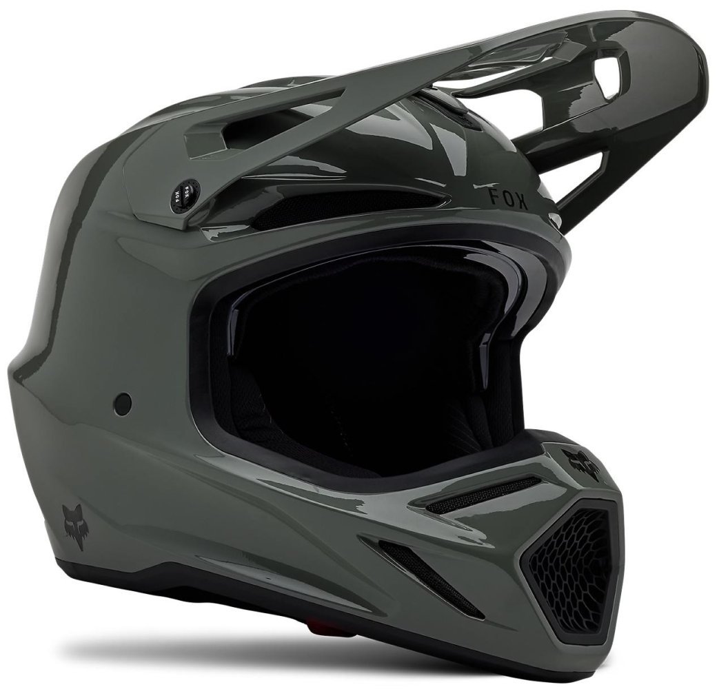 Шолом FOX V3 RS Helmet - SOLID [Dark Stone]