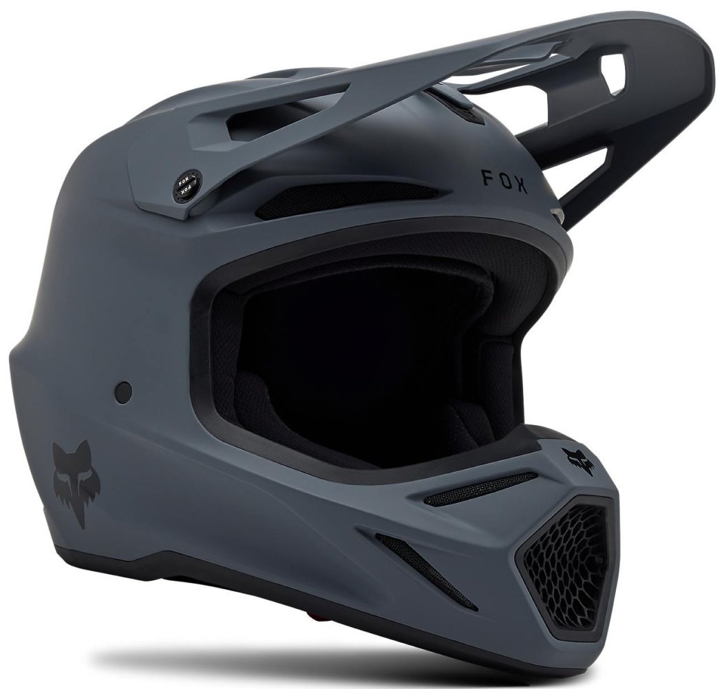 Шолом FOX V3 Helmet - SOLID [Graphite]