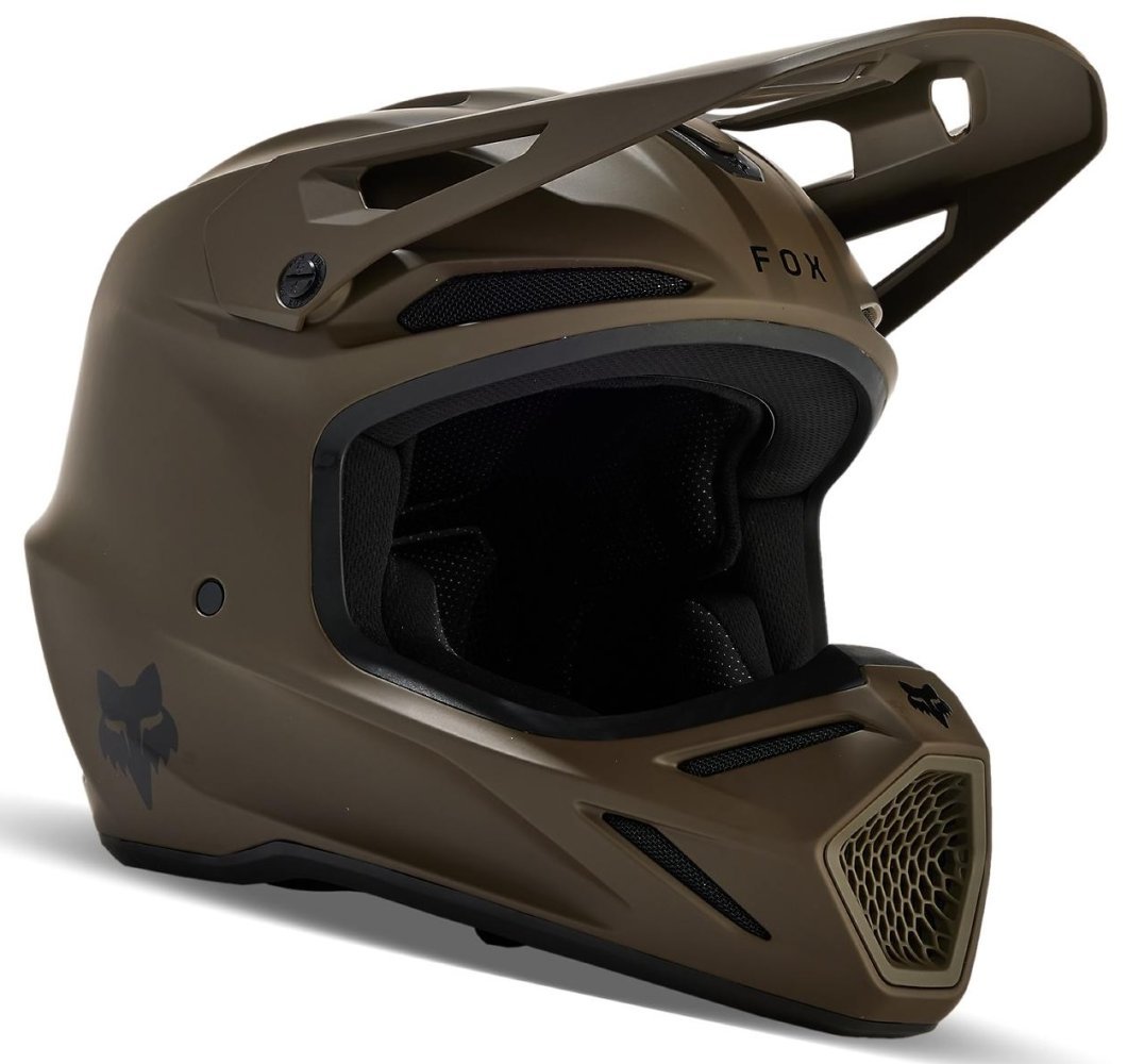 Шолом FOX V3 Helmet - SOLID [Dirt]