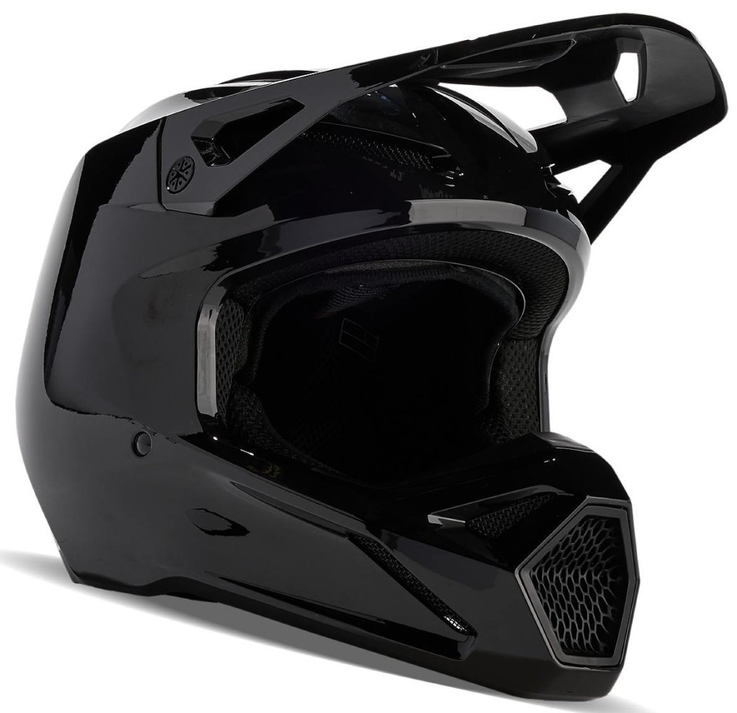 Шолом FOX V1 Helmet - SOLID [Black]