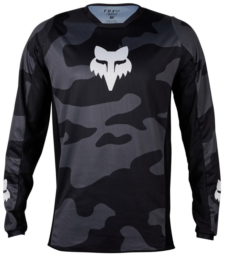Дитяча джерсі FOX 180 Youth Jersey - BNKR [Black]