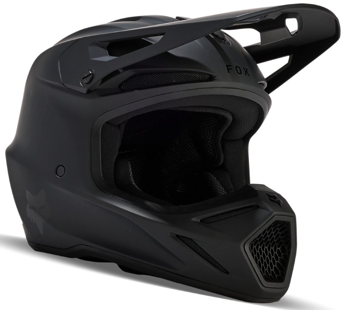 Шолом FOX YTH V3 Helmet - SOLID [Black]