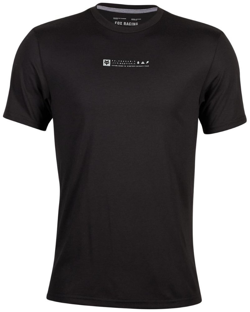 Футболка FOX TECH Short Sleeve Tee - BASE OVER [Black]
