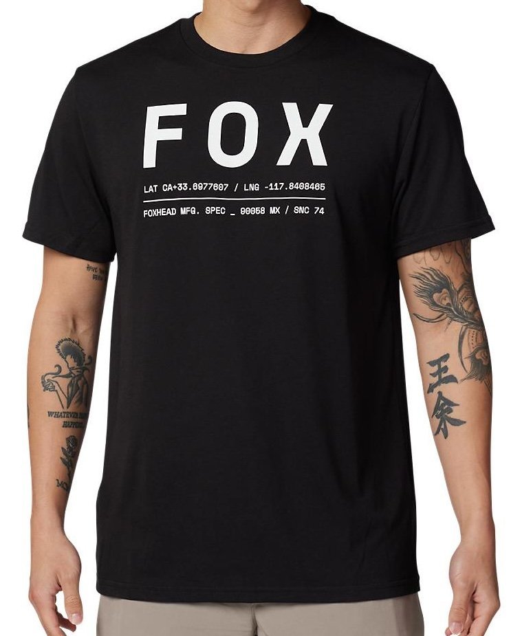 Футболка FOX TECH Short Sleeve Tee - NON STOP [Black]