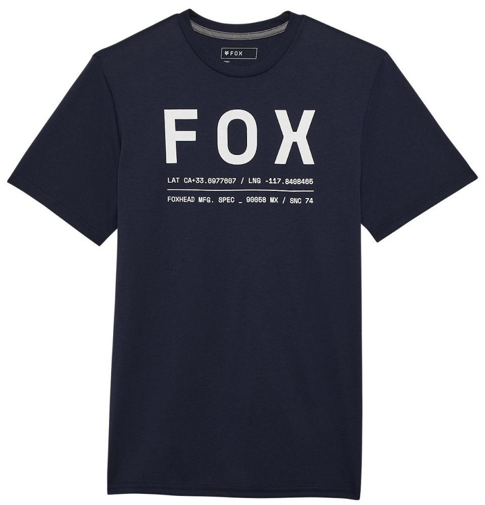 Футболка FOX TECH Short Sleeve Tee - NON STOP [Midnight]