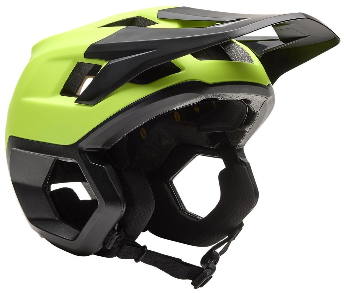Шолом FOX DROPFRAME Helmet [Flo Yellow]