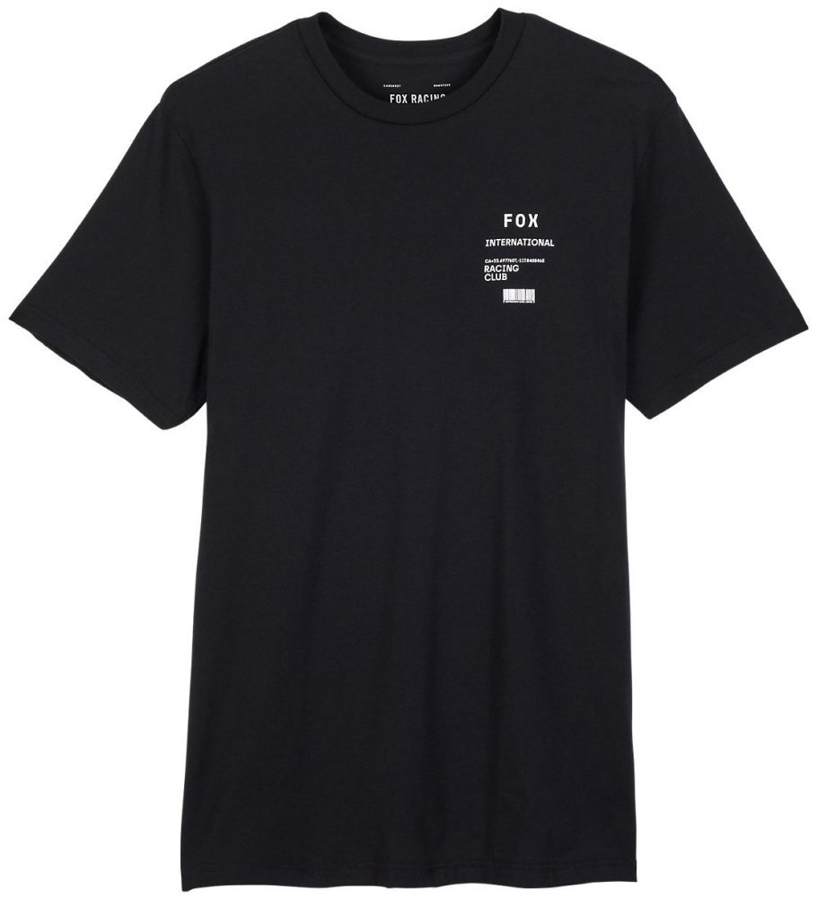 Футболка FOX PREMIUM Short Sleeve Tee - NUMERICAL [Black]