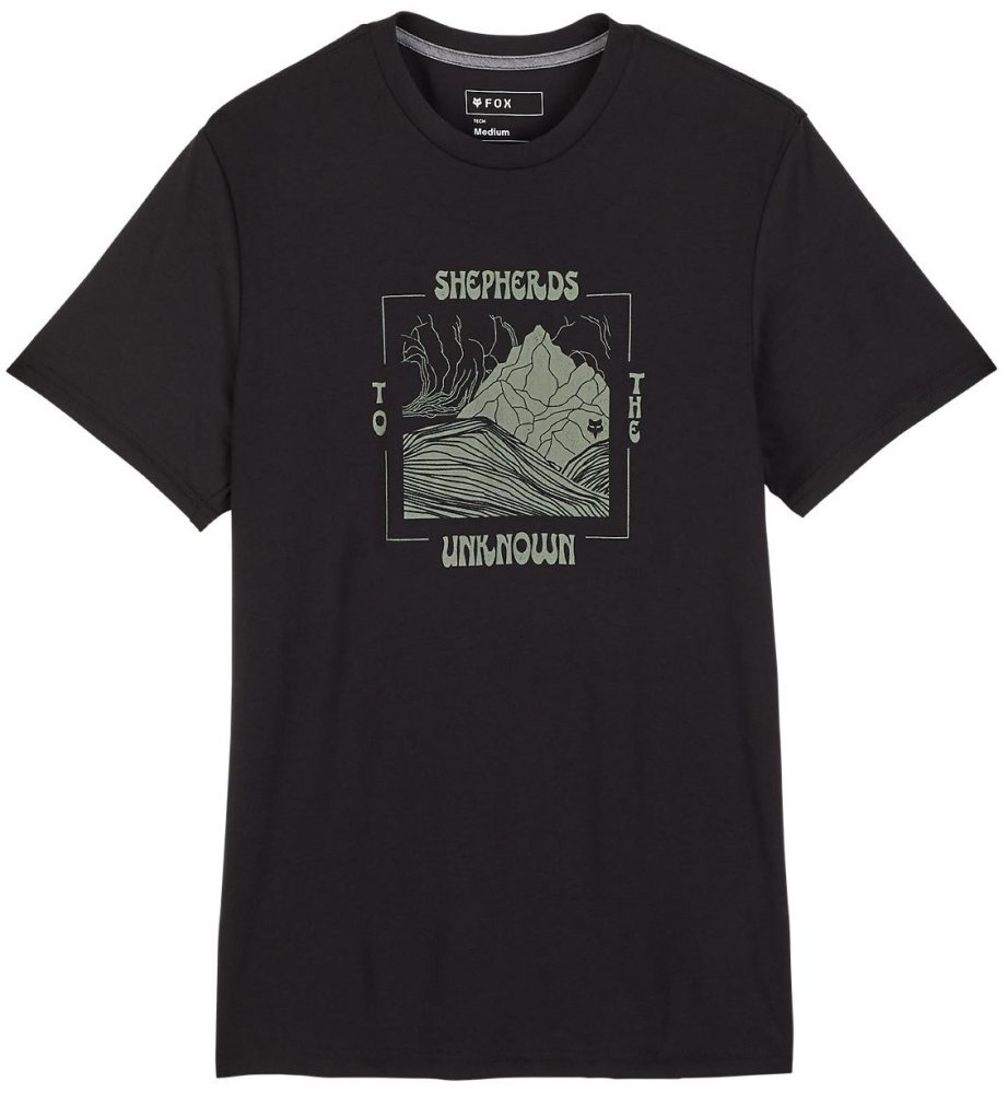 Футболка FOX TECH Short Sleeve Tee - SHEPHERDS [Black]