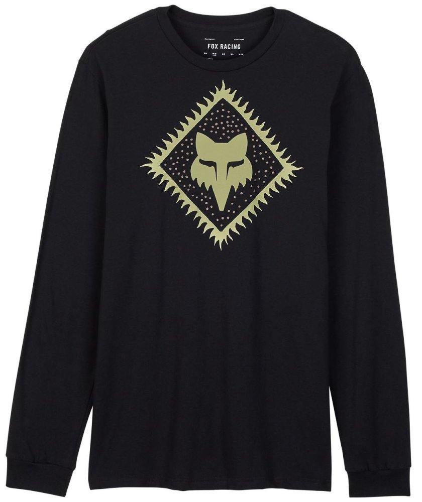 Футболка FOX PREMIUM Long Sleeve Tee - LEO [Black]