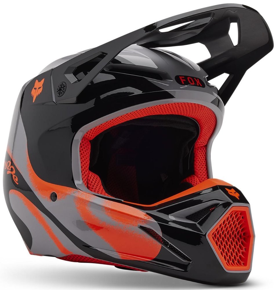 Шолом FOX V1 Helmet - EMOTION [Steel Gray]