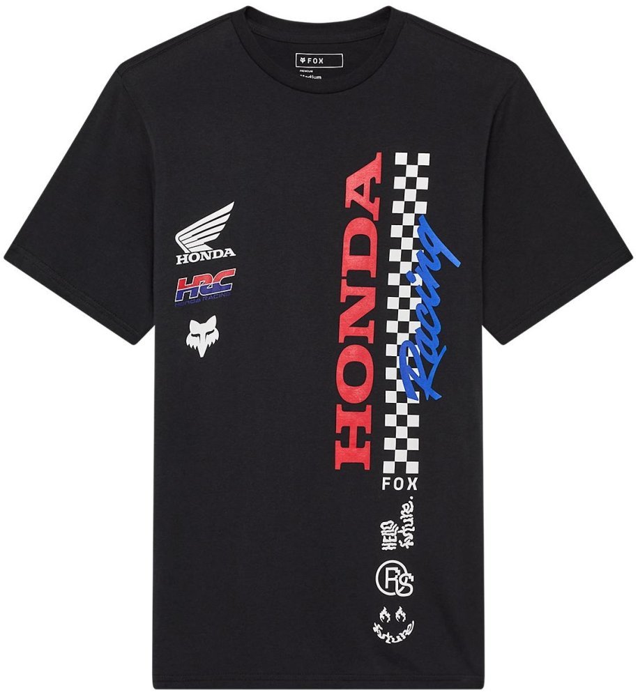 Футболка FOX Short Sleeve Tee - HONDA® [Black]