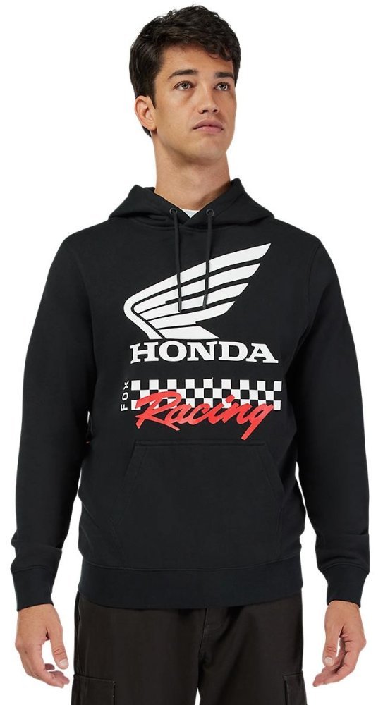 Толстовка FOX Hoodie - HONDA® [Black]