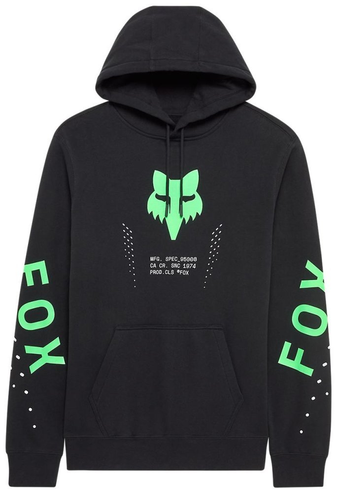 Толстовка FOX Hoodie - SHIELD [Black]