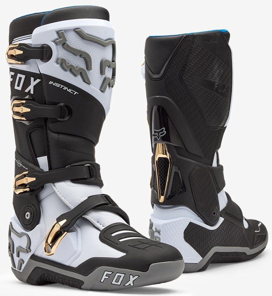 Мотоботи FOX INSTINCT Boot [Grey/Black], 9.5