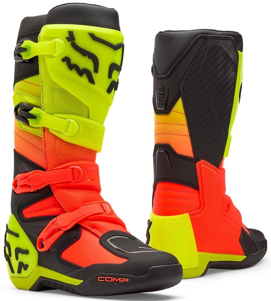 Мотоботи FOX COMP Boot [Orange], 9.5