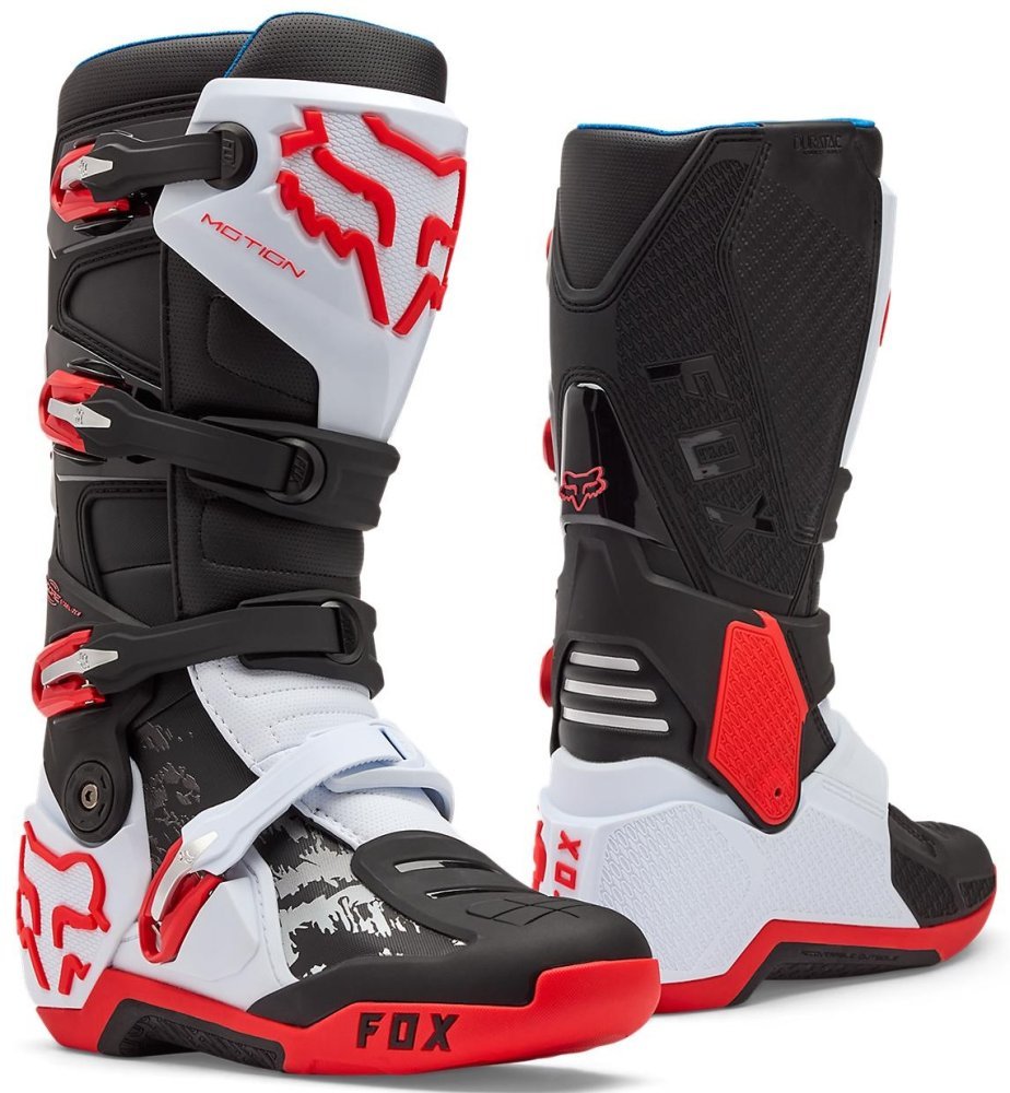 Мотоботи FOX MOTION Boot [Fluo Red], 10.5
