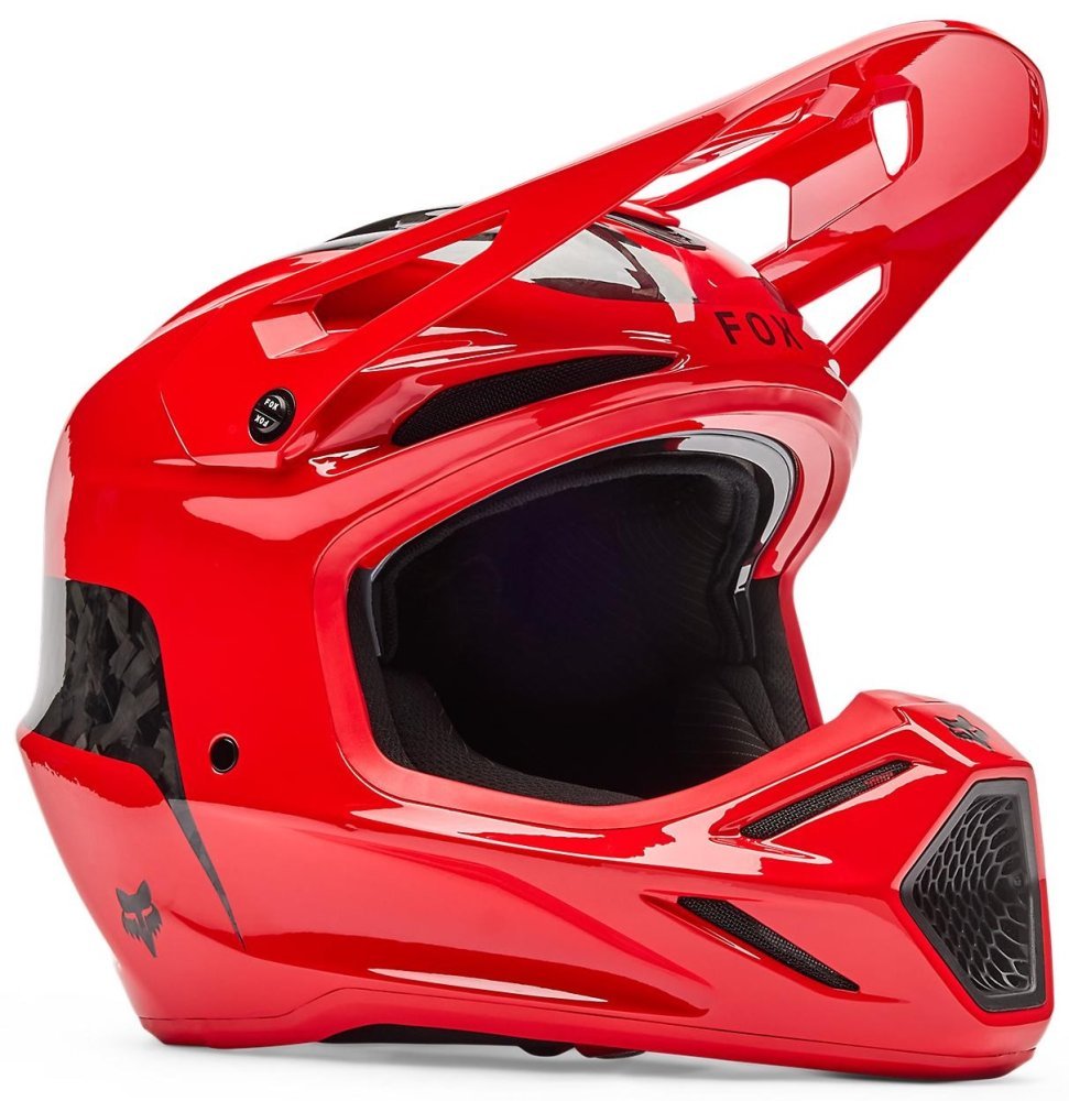 Шолом FOX V3 RS Helmet - FRACTURE [Flo Red]