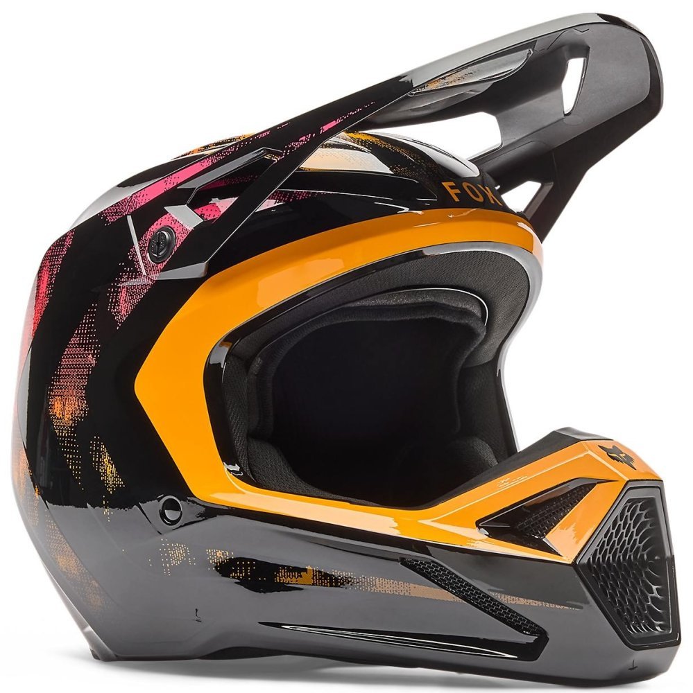 Шолом FOX V1 Helmet - KAIROS [Tangerine]