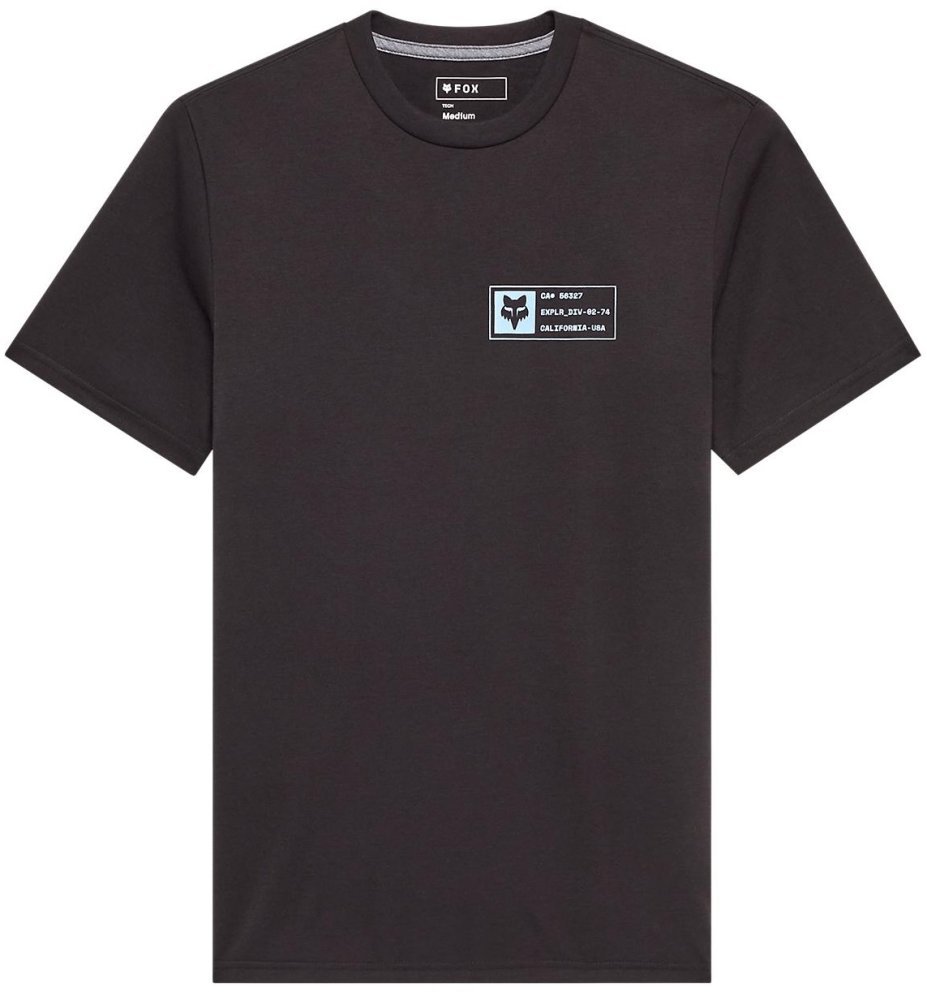 Футболка FOX TECH Short Sleeve Tee - VISION [Black]