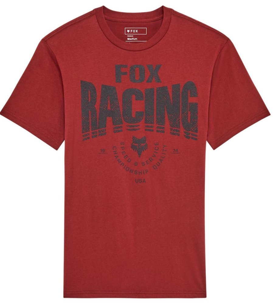 Футболка FOX PREMIUM Short Sleeve Tee - TREAD [Rust]