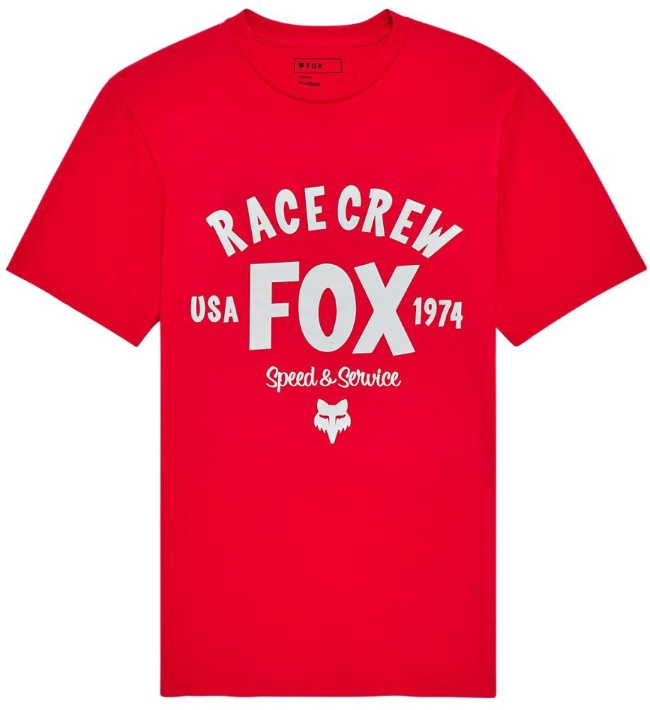 Футболка FOX PREMIUM Short Sleeve Tee - SLOGAN [Flame Red]