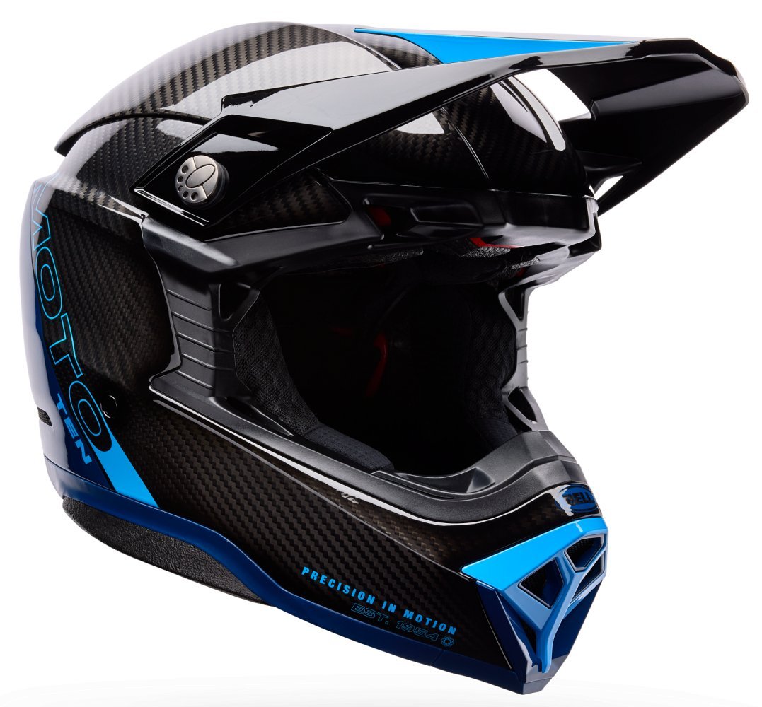 Шолом BELL MOTO-10 Spherical Helmet - STRIKE [Blue]