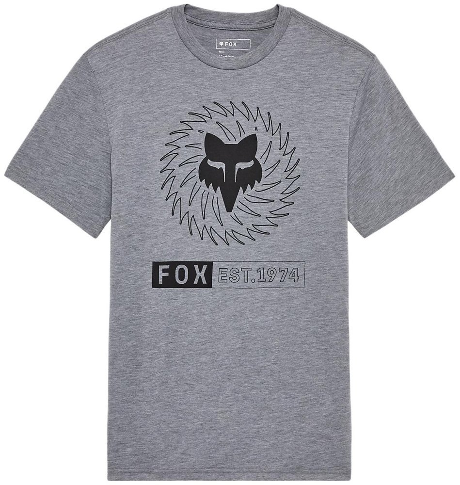 Футболка FOX TECH Short Sleeve Tee - KAIROS [Graphite]