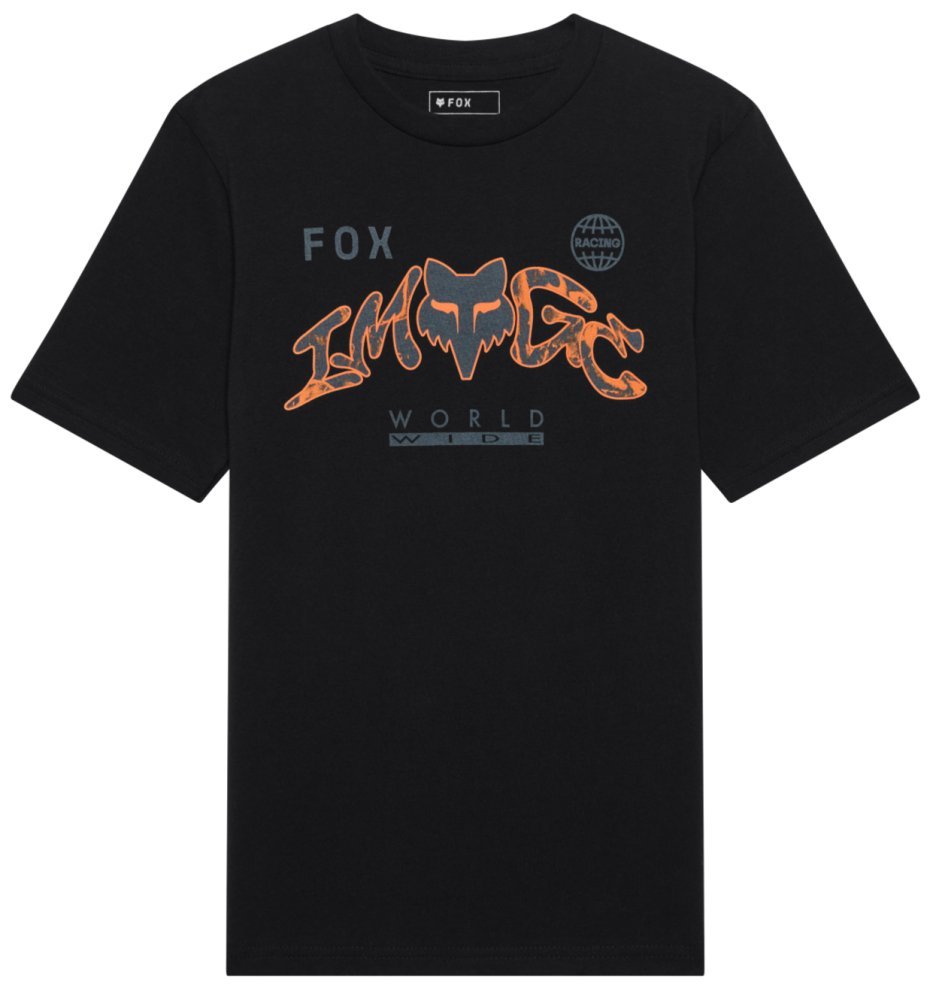 Футболка FOX Youth Short Sleeve Tee - IMAGE PRINT [Ultra Black]
