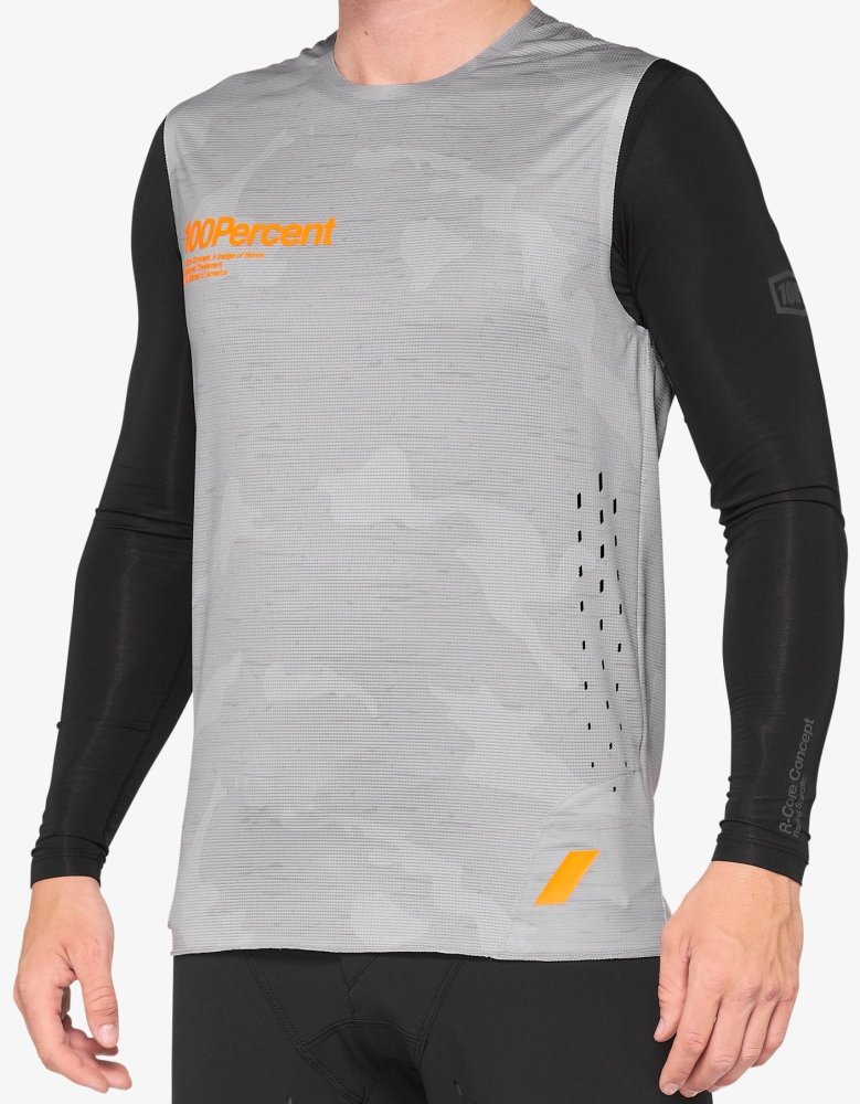 Майка 100% R-CORE Sleeveless Jersey - CONCEPT [Grey]