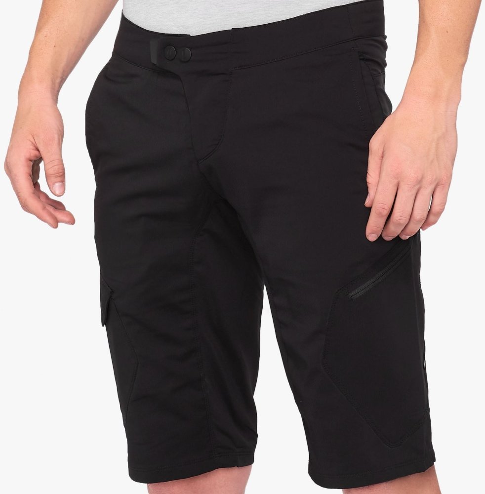 Шорти 100% RIDECAMP Short [Black], 30